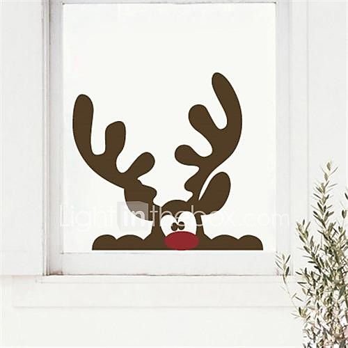 Мордочка оленя на окно