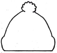 Контур шапки для детей