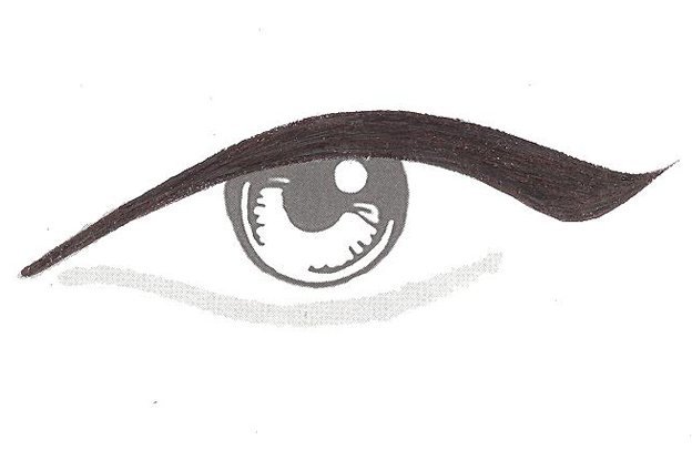 Трафарет для макияжа глаз
