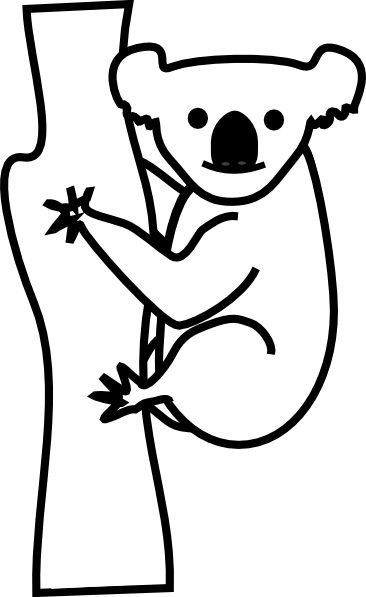 Коала клипарт