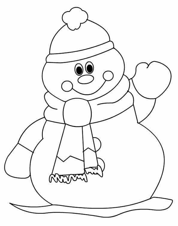 Снег раскраска