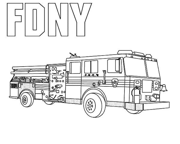 Пожарная машина ЗИЛ 131 рисунок