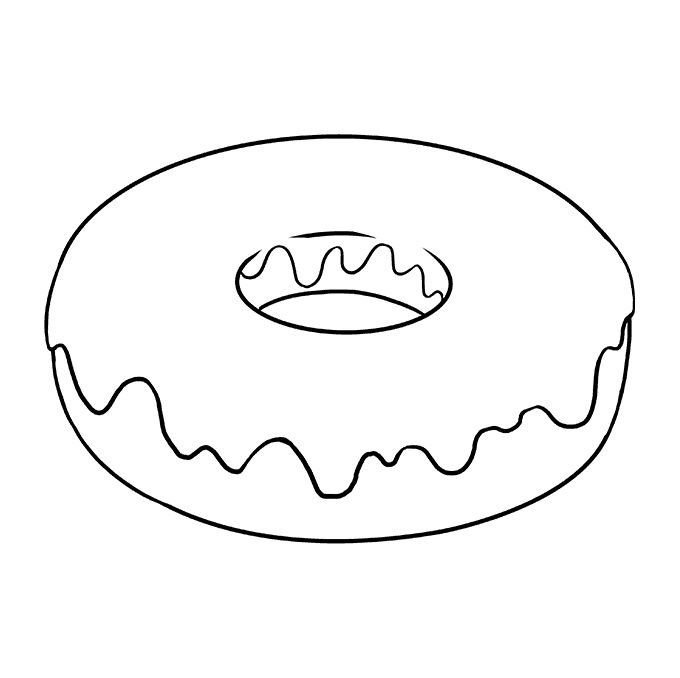 Пончик эскиз
