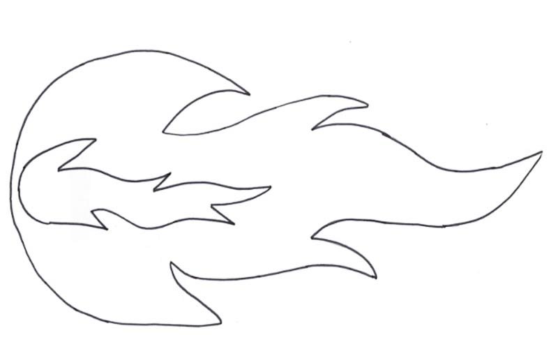 Вечный огонь шаблон