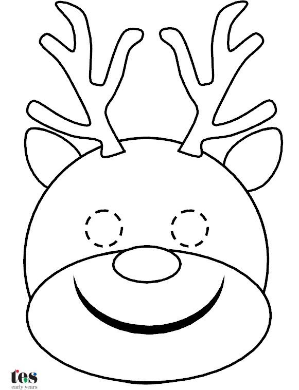 Трафарет - маска