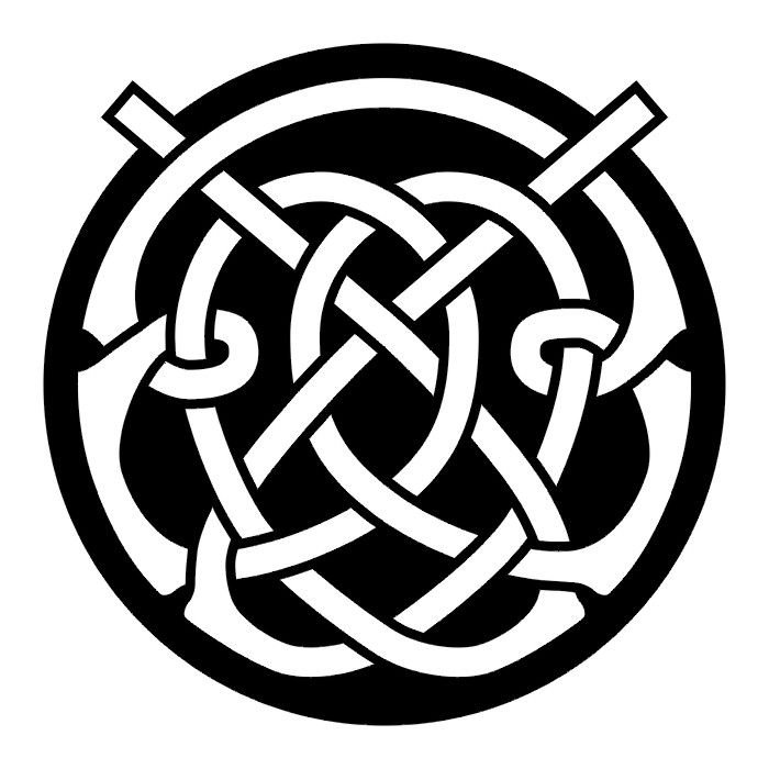 Кельтские трафареты