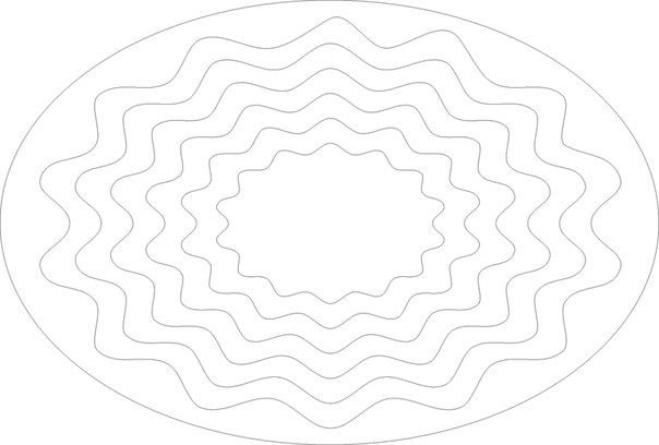 Трафареты тарелок для выпиливания лобзиком