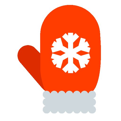 Пиктограмма варежки