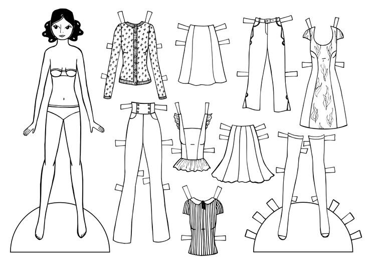 Бумажные куклы