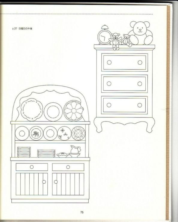 Мебель из фетра выкройки