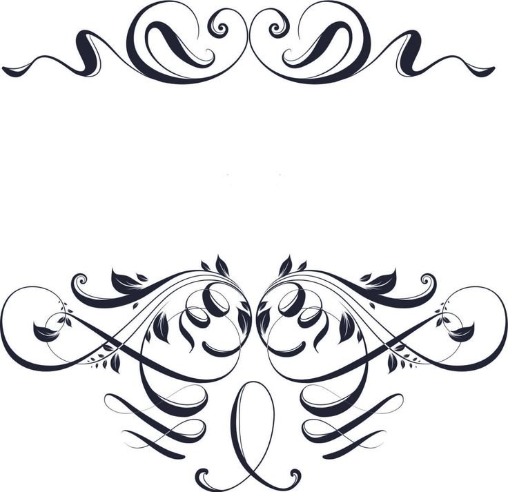 Вензеля для украшения