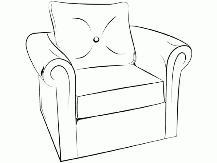 Мебель рисунок