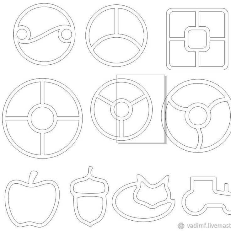 Менажница чертеж