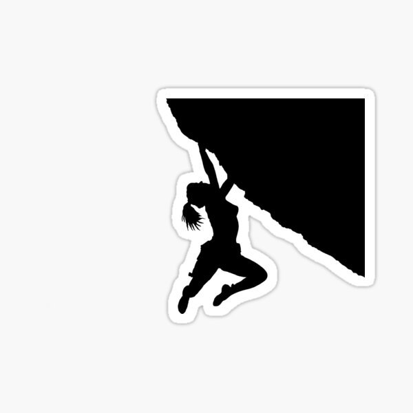 Наклейка скалолаза