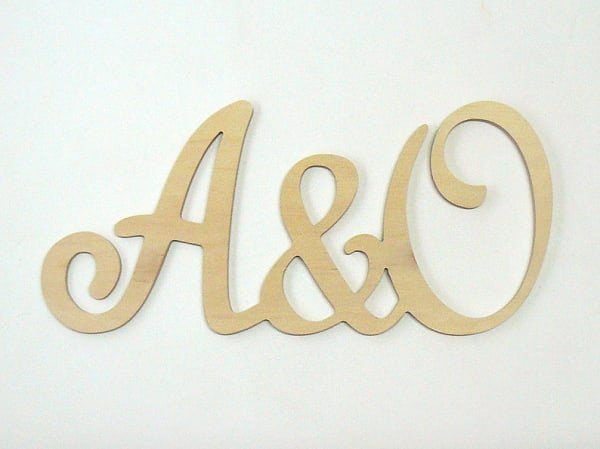 Инициалы букв