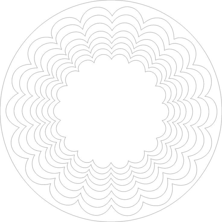 Выпиливание тарелок