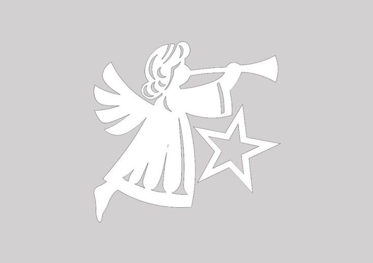 Трафареты для вырезания на окна