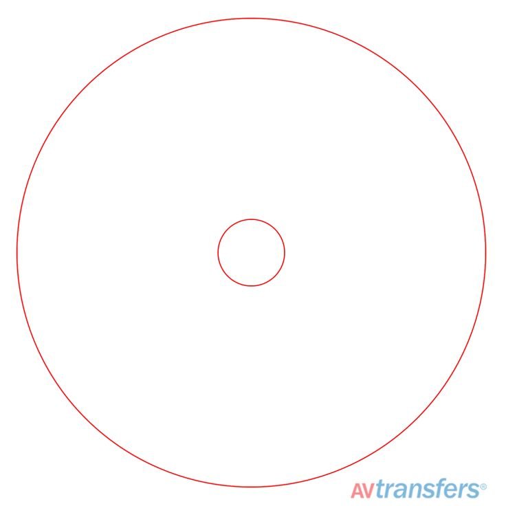 Макет CD диска