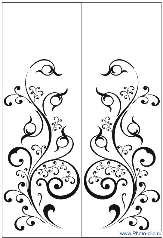 Трафареты для росписи бокалов