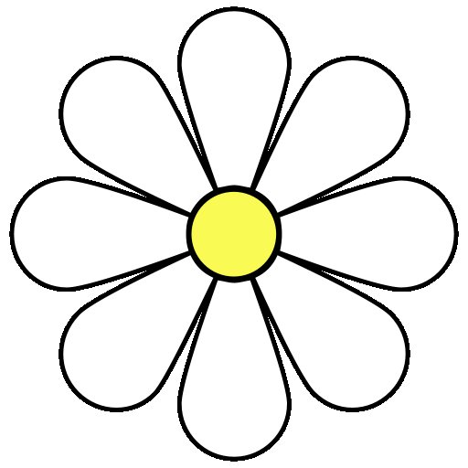 Ромашки для вырезания