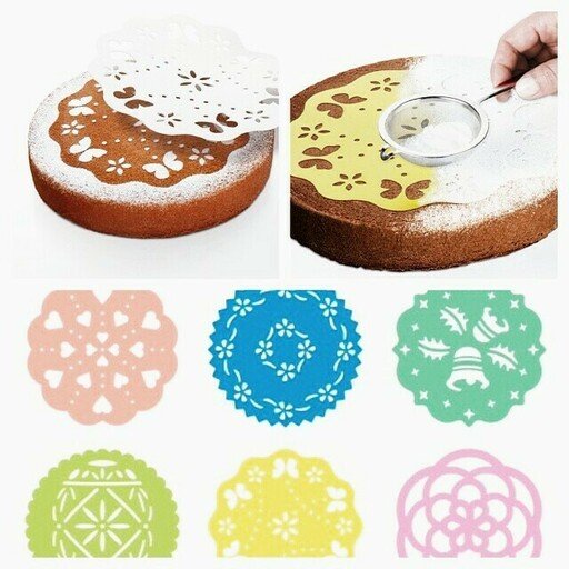 Украсить торт сахарной пудрой