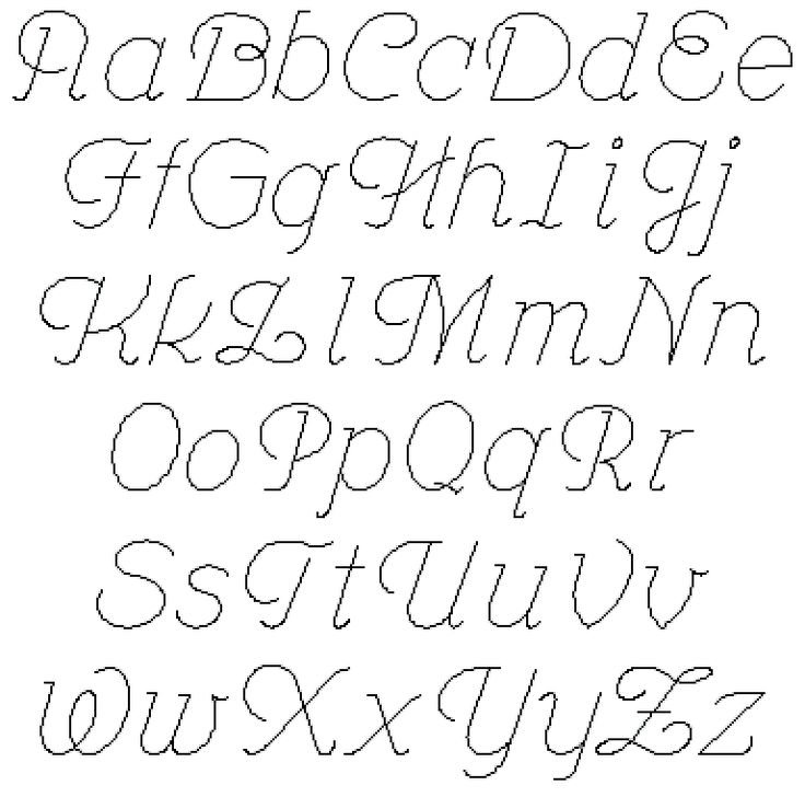 Красивый шрифт на английском