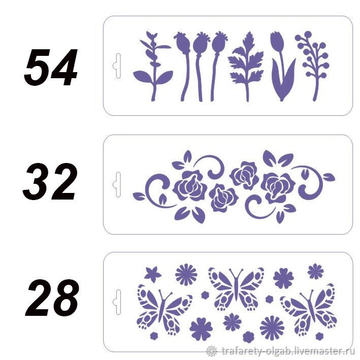 Прямой и обратный трафарет