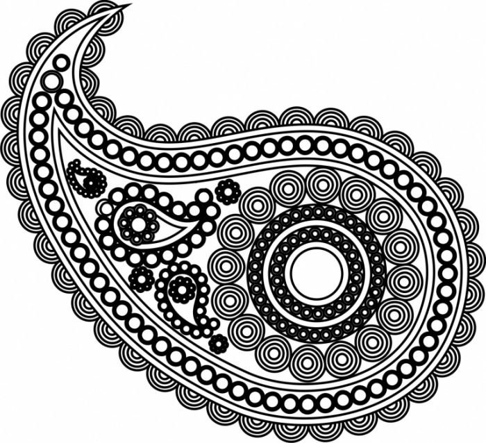 Бута орнамент Азербайджана