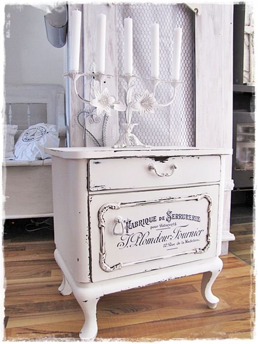Мебель в стиле шебби Шик