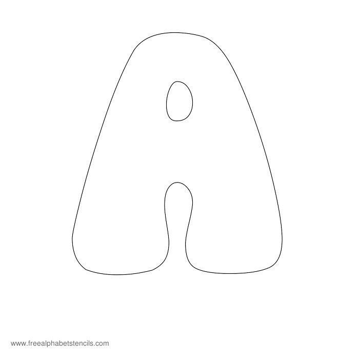 Трафоретдля подушек букв