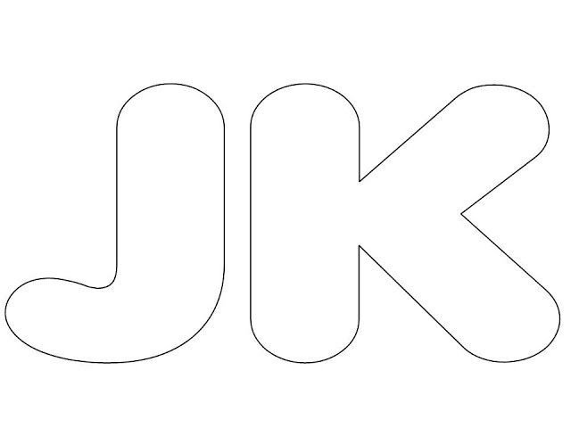 Буквы из фетра трафарет для вырезания