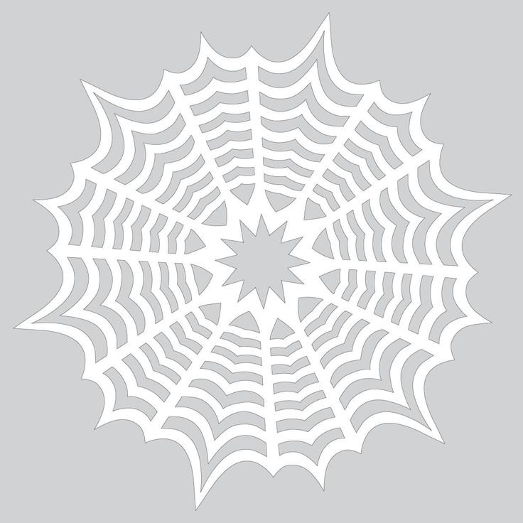 Трафарет «снежинки»