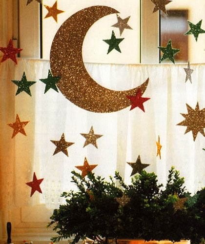 Месяц своими руками на новый год