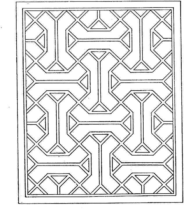 Геометрические фигуры в орнаменте