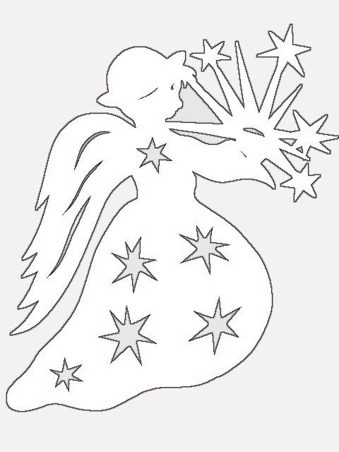 Вытынанки новогодние