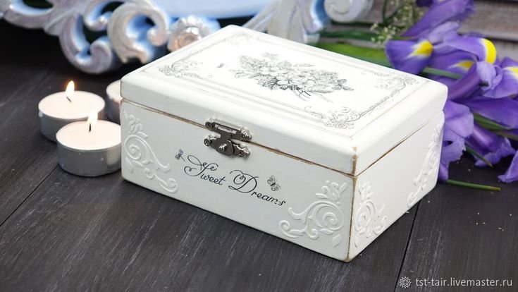 Декупаж шкатулки