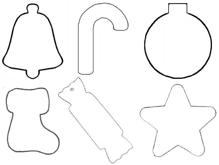 Трафареты для имбирных пряников