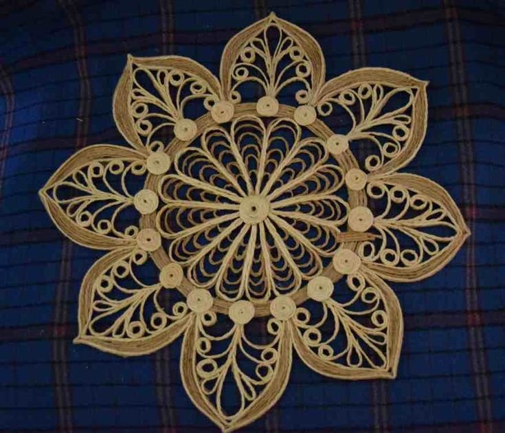 Джутовая филигрань