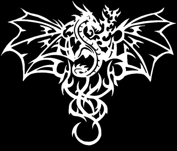 Вытынанки дракон