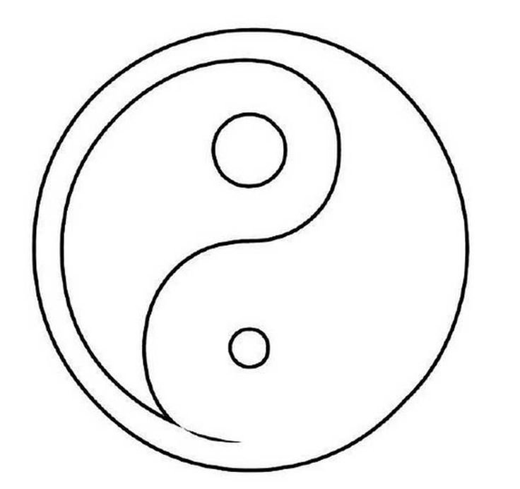 Трафарет круглый