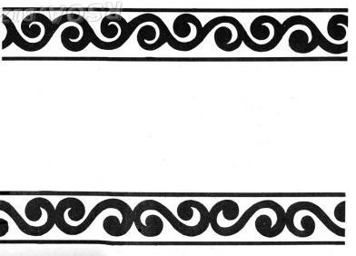 Осетинский национальный орнамент