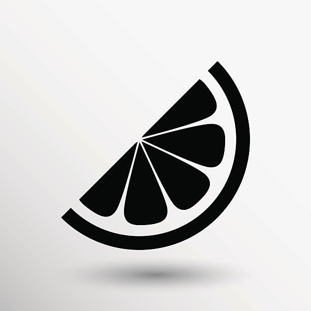 Долька апельсина вектор