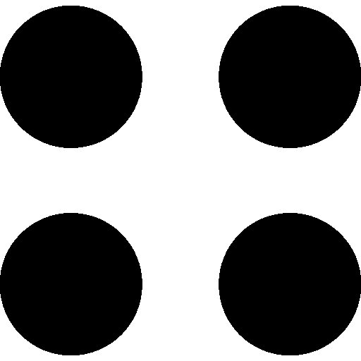 Кружочки чб