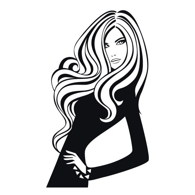 Женский силуэт