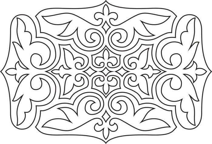 Казахский орнамент