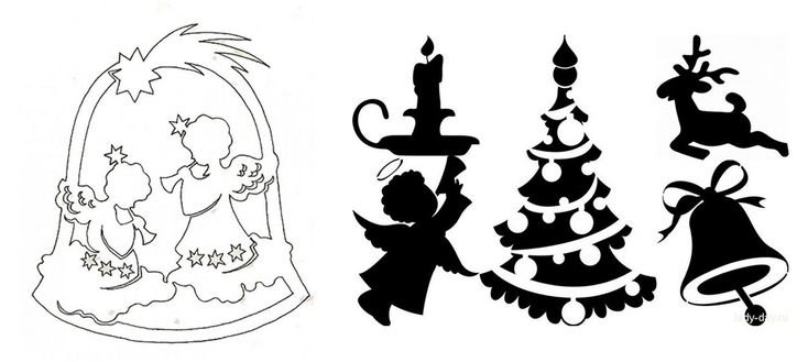 Трафарет "окна"