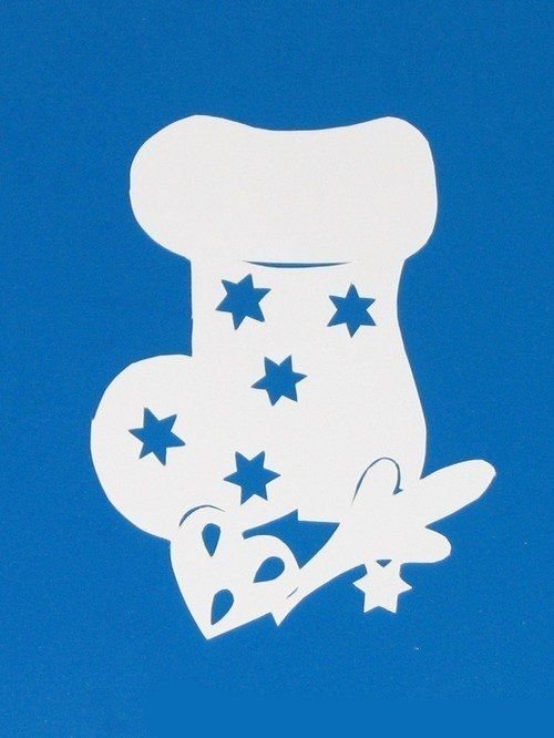 Украшения для окон рукавички