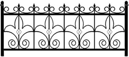 Узоры на забор