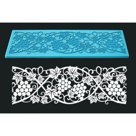 Ажурный бордюр на торт