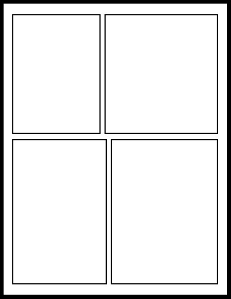 Листы для комиксов